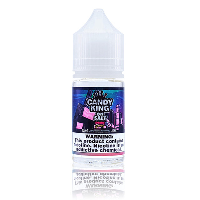 Candy King on Salt Series E-Liquid | 30mL | 35mg | Salt Nic | Pink Squares