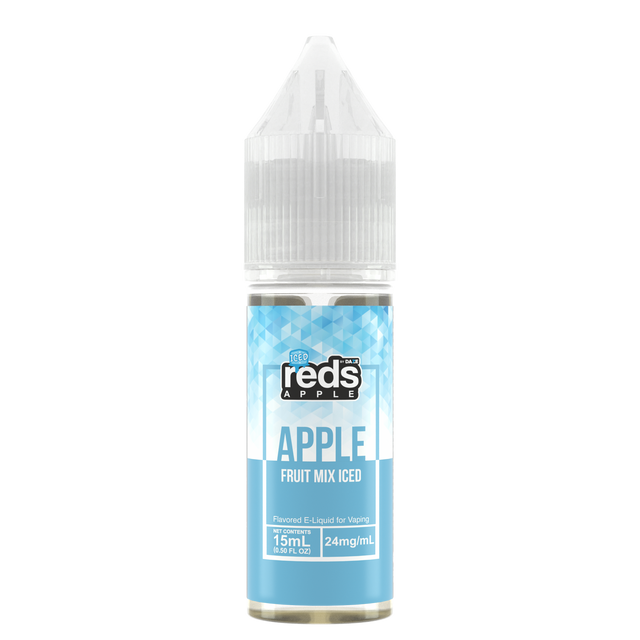 7Daze Reds Salt Series E-Liquid | 15mL | 24mg | (Salt Nic) | Fruit mix iced