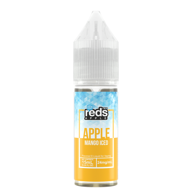 7Daze Reds Salt Series E-Liquid | 15mL | 24mg | (Salt Nic) | Mango iced