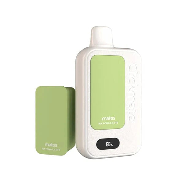 7Daze Clickmate 2% Disposable Starter Kit | 15000 Puffs | 18mL | MOQ 5 | Matcha Latte