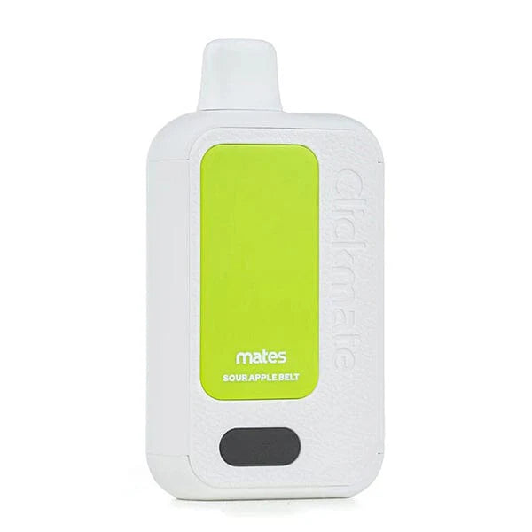 7Daze Clickmate Disposable Starter Kit | 15000 Puffs | 18mL | 50mg | MOQ 5 | Sour Apple Belts