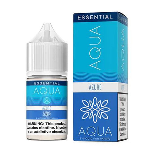 Aqua Salt Series E-Liquid | 30mL | (Salt Nic) | Azure With packaging