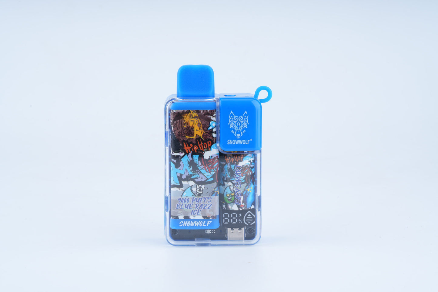 Snowwolf Easy Smart Disposable | 9000 Puffs | 18mL | 50mg | MOQ 5 | Blue Razz Ice