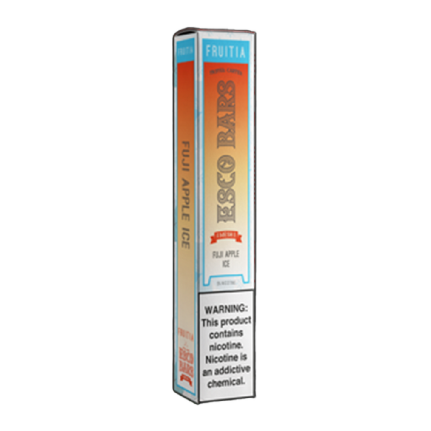 Fruitia Esco Bars Mesh Disposable 2500 Puffs 6mL 50mg | MOQ 10 | FIiji Apple Ice with Packaging