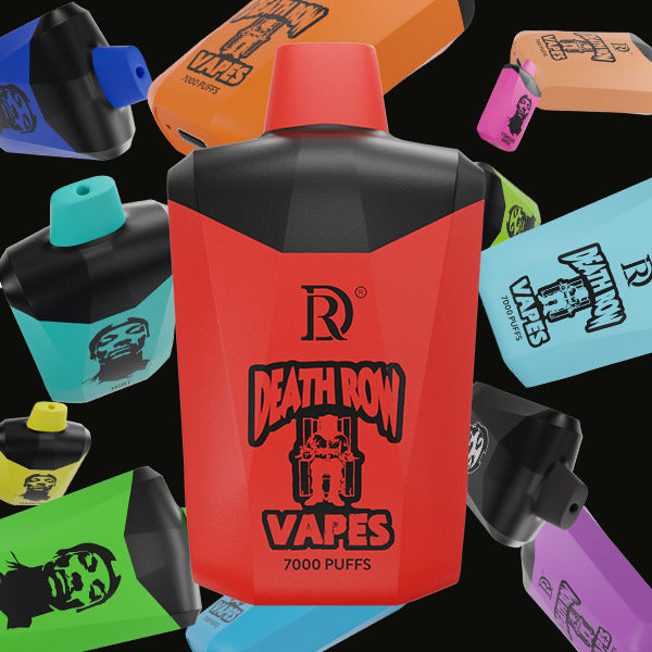 Death Row Vapes Disposable 7000 Puffs 12mL 50mg | MOQ 5 Loyal Distribution Death Row Vapes Disposable 7000 Puffs 12mL 50mg | MOQ 5 Loyal Distribution