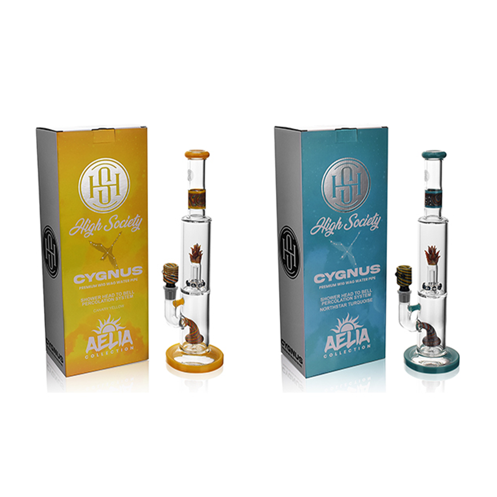 High Society – Cygnus Premium Wig Wag Water Pipe