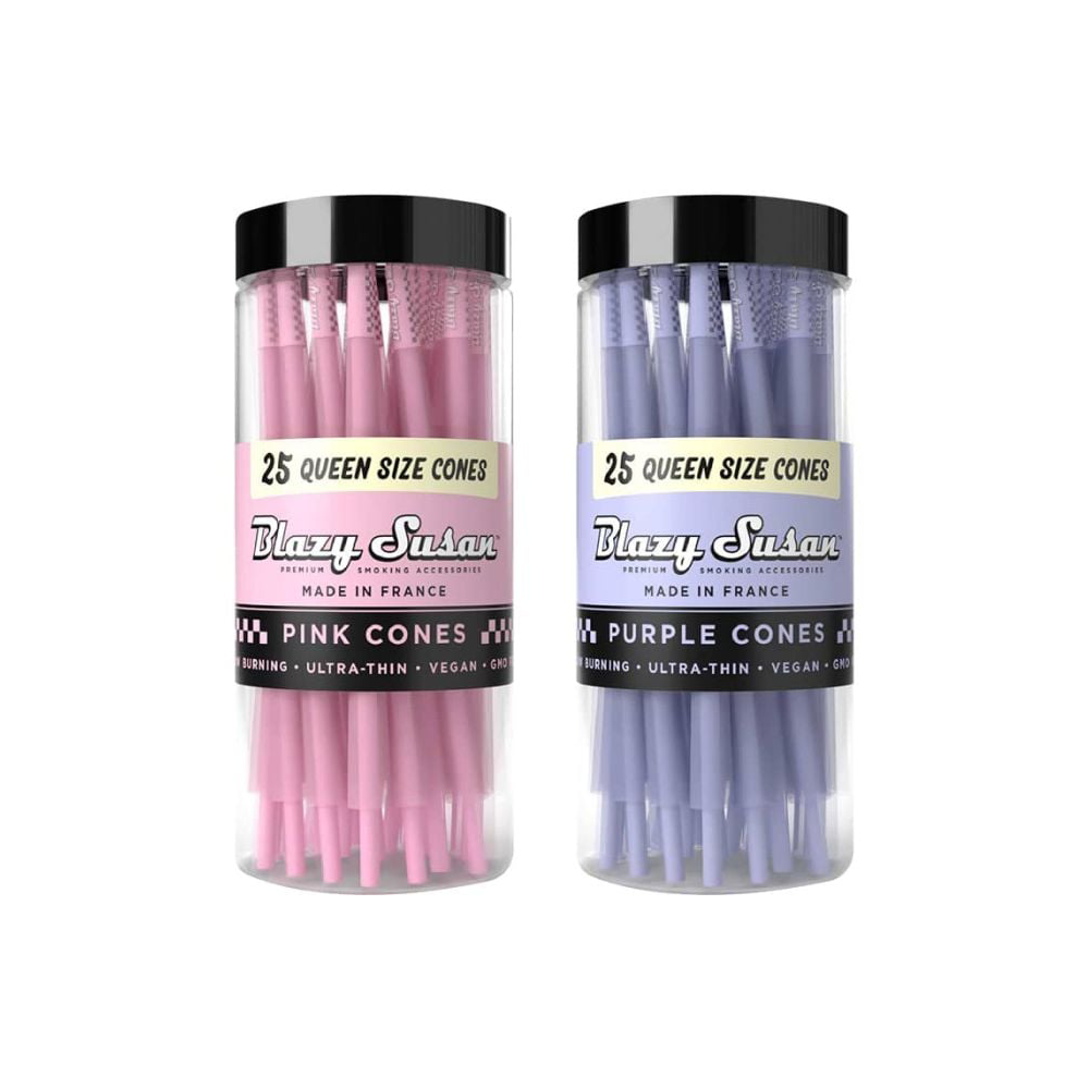 Blazy Susan Queen Size Cones (25-Cone Jar)- Group Photo