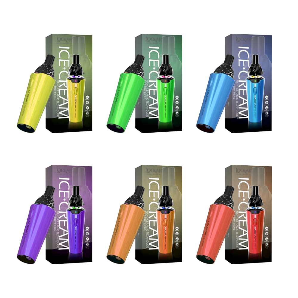 Lookah Icecream Dry Herb Vaporizer - Group Photo