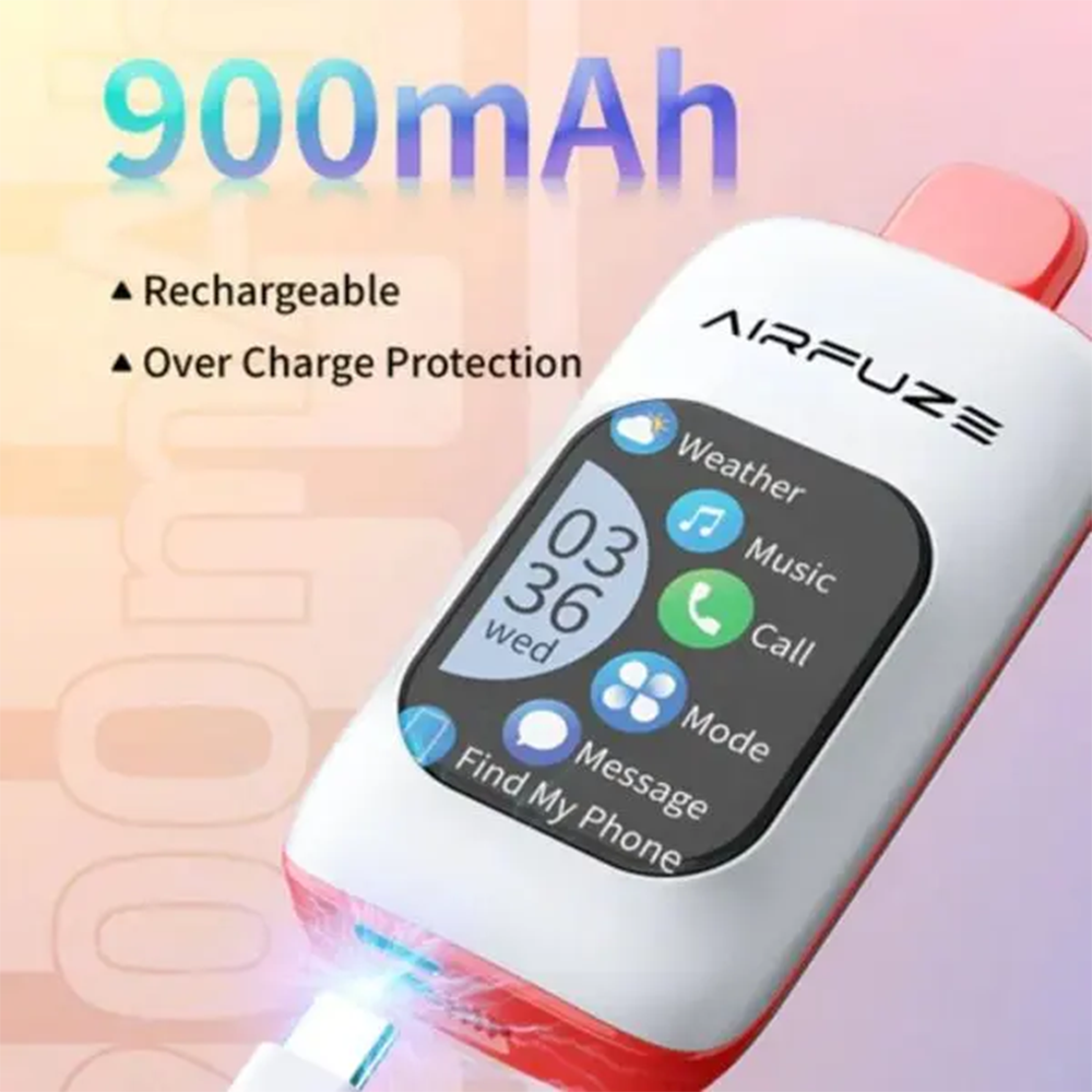 AIRFUZE Smart-Phone Disposable | 30000 Puffs | 20mL | 50mg | MOQ 5