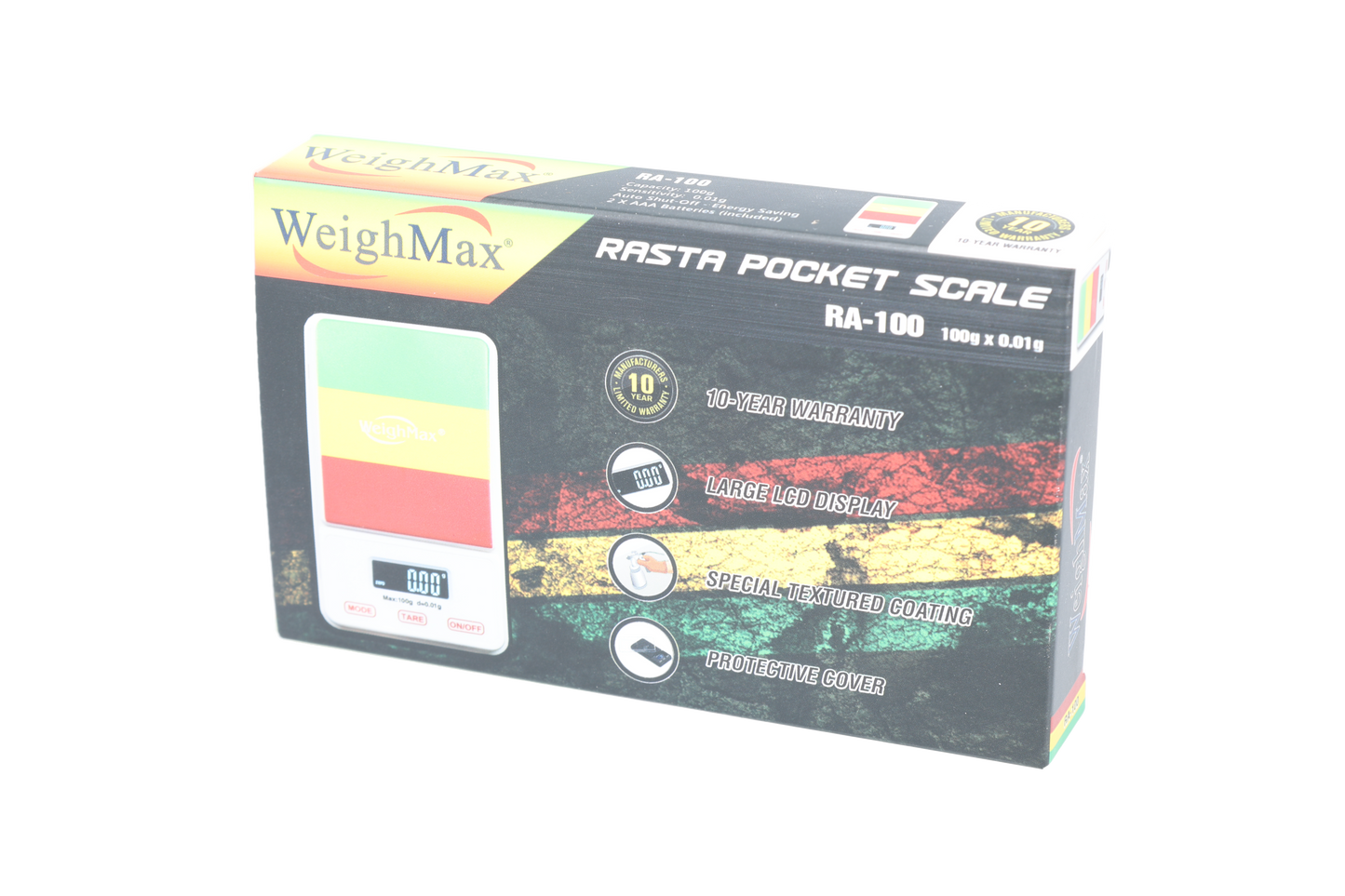 WeighMax (Scale) Rasta Pocket Scale RA-100