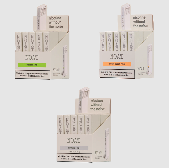 NOAT (DSPLY 10pc)(Nic Pouch)(20ct Pack)-Group Photo