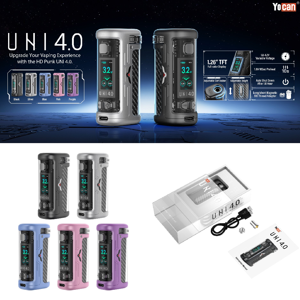 Yocan (510BATT) UNI 4.0 - Group Photo
