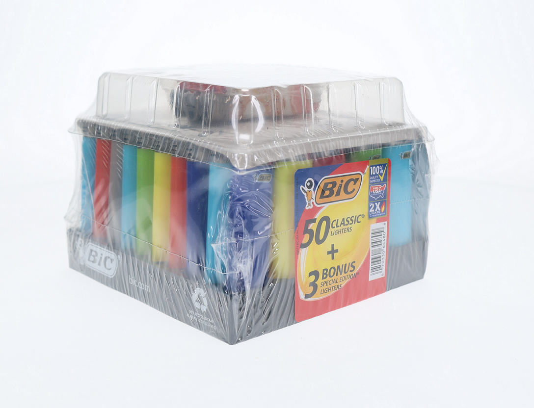 BIC (DSPLY 50pc + 3 BONUS)(Maxi Lighter) - Group Photo