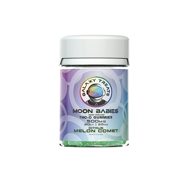 Galaxy Treats Moon Babies Gummies | 20 Per Bottle Delta 8/THC-O/HHC/Delta 9