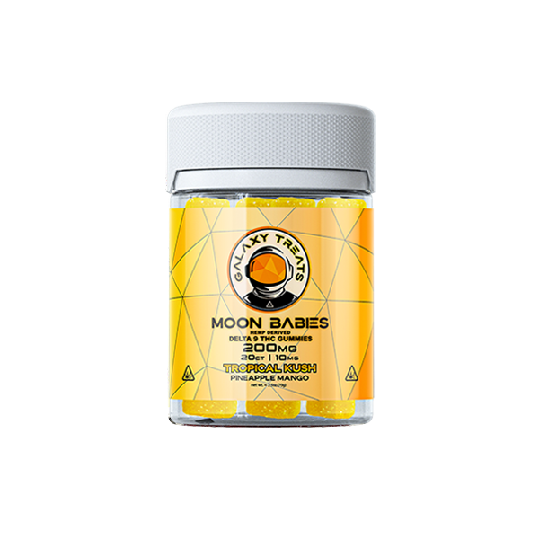 Galaxy Treats Moon Babies Gummies | 20 Per Bottle Delta 8/THC-O/HHC/Delta 9