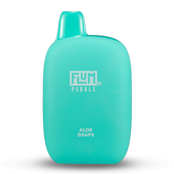 Flum Pebble Disposable | 6000 Puffs | 14mL | 50mg | MOQ 10 | Aloe Grape