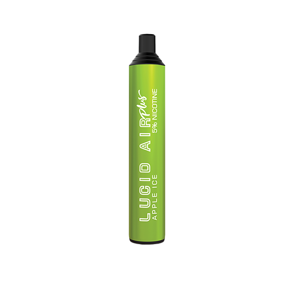 Lucid Air Plus Mesh Disposable | 5000 Puffs | 12mL | MOQ 10 | Apple Ice