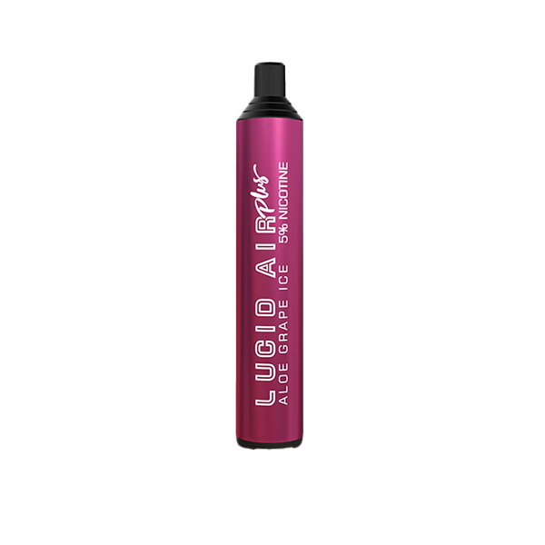 Lucid Air Plus Mesh Disposable | 5000 Puffs | 12mL | MOQ 10 | Aloe Grape Ice