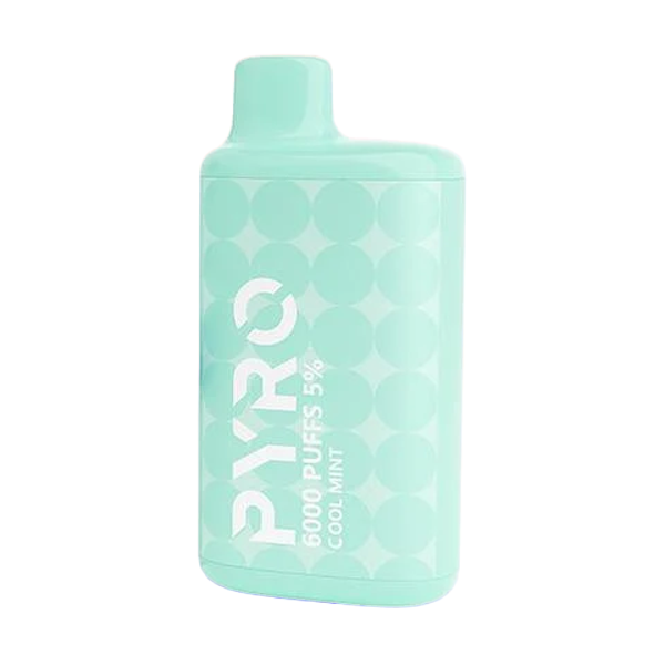 Pyro Disposable | 6000 Puffs | 13ml | 5% | 50Mg | MOQ10 | Cool Mint