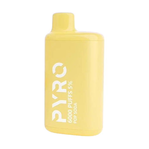 Pyro Disposable | 6000 Puffs | 13ml | 5% | 50Mg | MOQ10 | Pop Soda