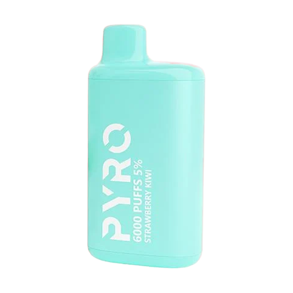 Pyro Disposable | 6000 Puffs | 13ml | 5% | 50Mg | MOQ10 | Strawberry Kiwi