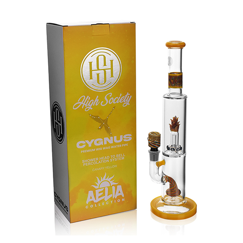 High Society – Cygnus Premium Wig Wag Water Pipe