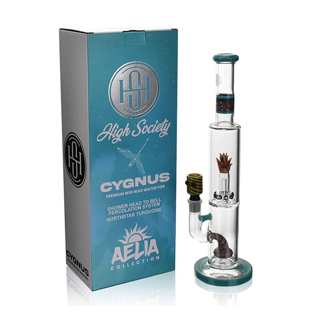 High Society – Cygnus Premium Wig Wag Water Pipe