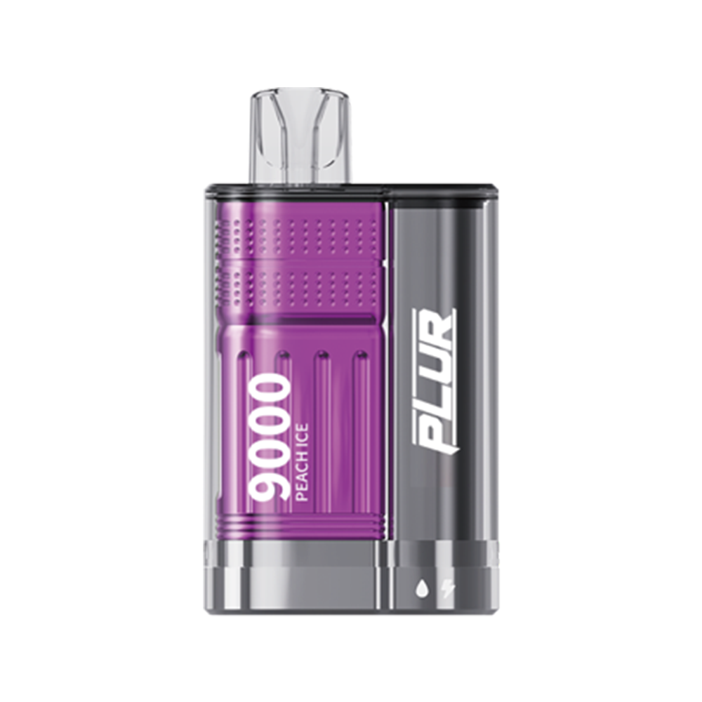 Plur Disposable | 9000 Puffs | 18mL | 50Mg | MOQ 5 | Peach Ice