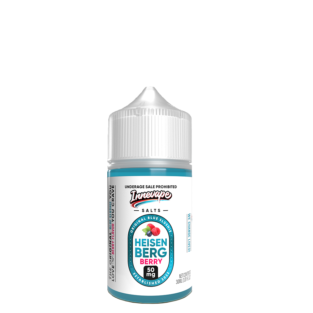 Innevape Salt Series E-Liquid | 30mL | 50mg | Salt Nic | Heisenberg Berry with Packaging