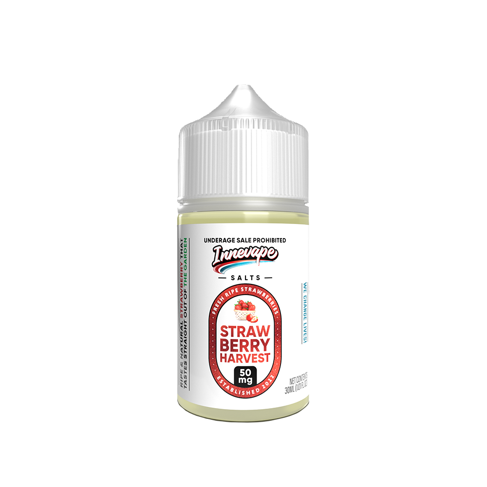 Innevape Salt Series E-Liquid | 30mL | 50mg | Salt Nic | Strawberry Harvest