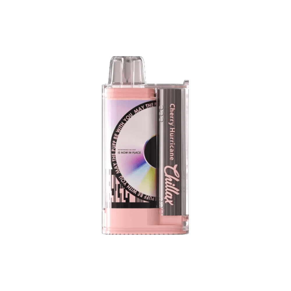 Chillax Bar B6000 Disposable | 15000 Puffs | 18mL | 50mg | MOQ 5 | Cherry Hurricane