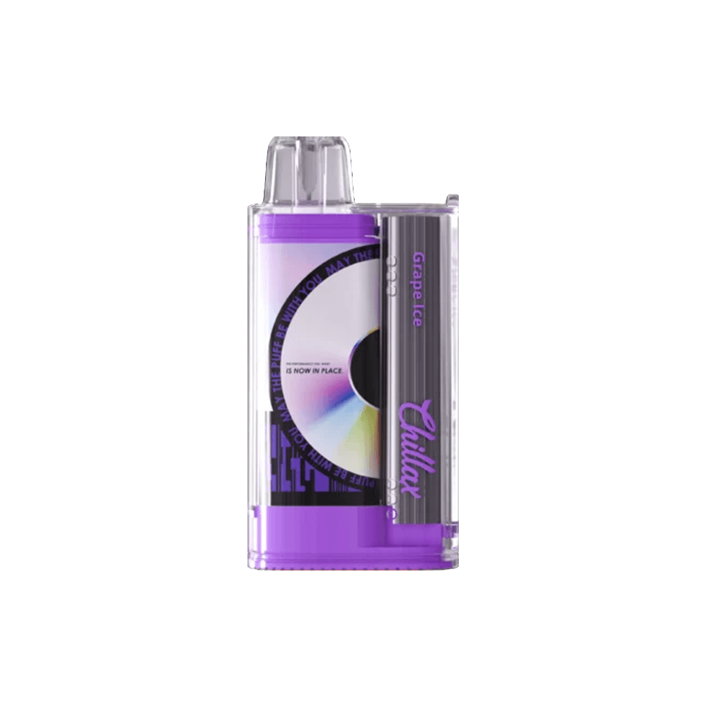 Chillax Bar B6000 Disposable | 15000 Puffs | 18mL | 50mg | MOQ 5 | Grape Ice