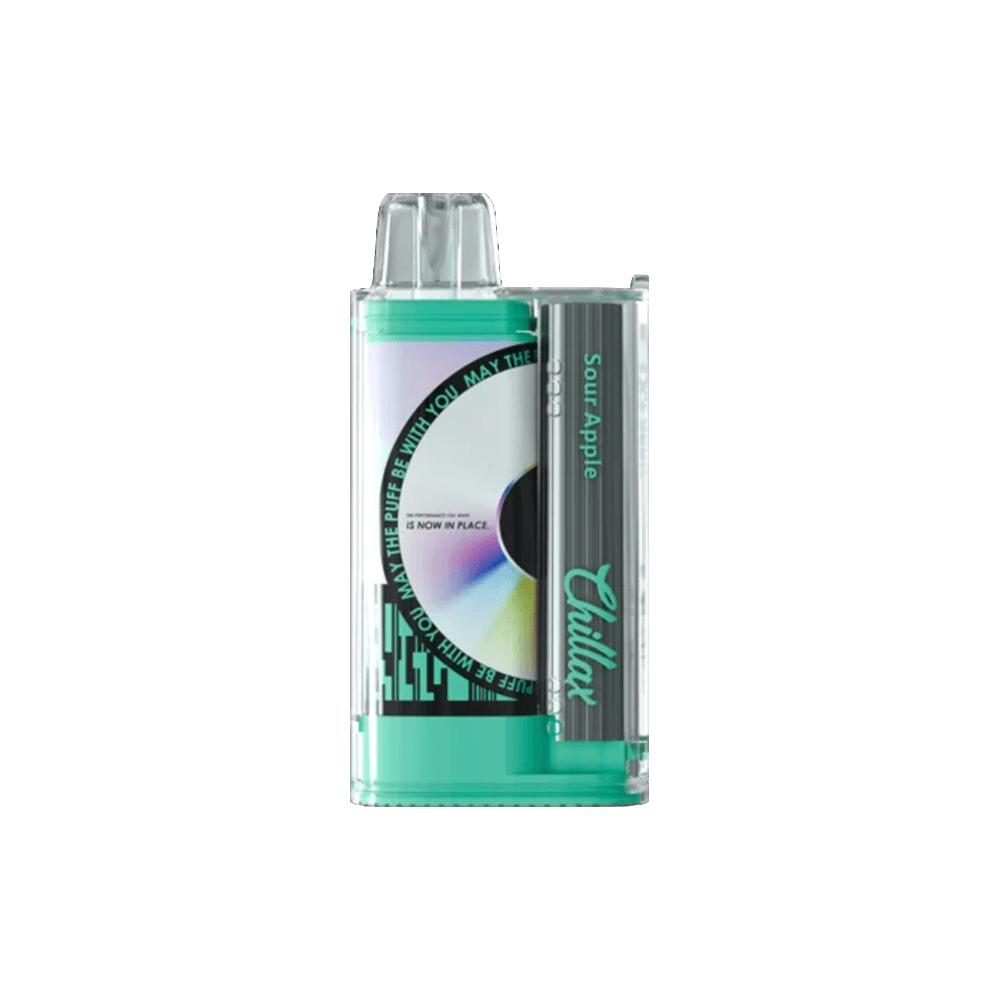 Chillax Bar B6000 Disposable | 15000 Puffs | 18mL | 50mg | MOQ 5 | Sour Apple