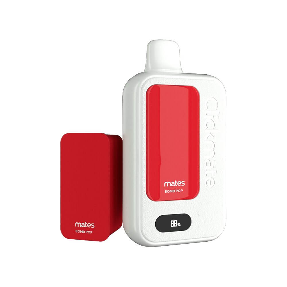 7Daze Clickmate 2% Disposable Starter Kit | 15000 Puffs | 18mL | 20mg | MOQ | Bomb Pop