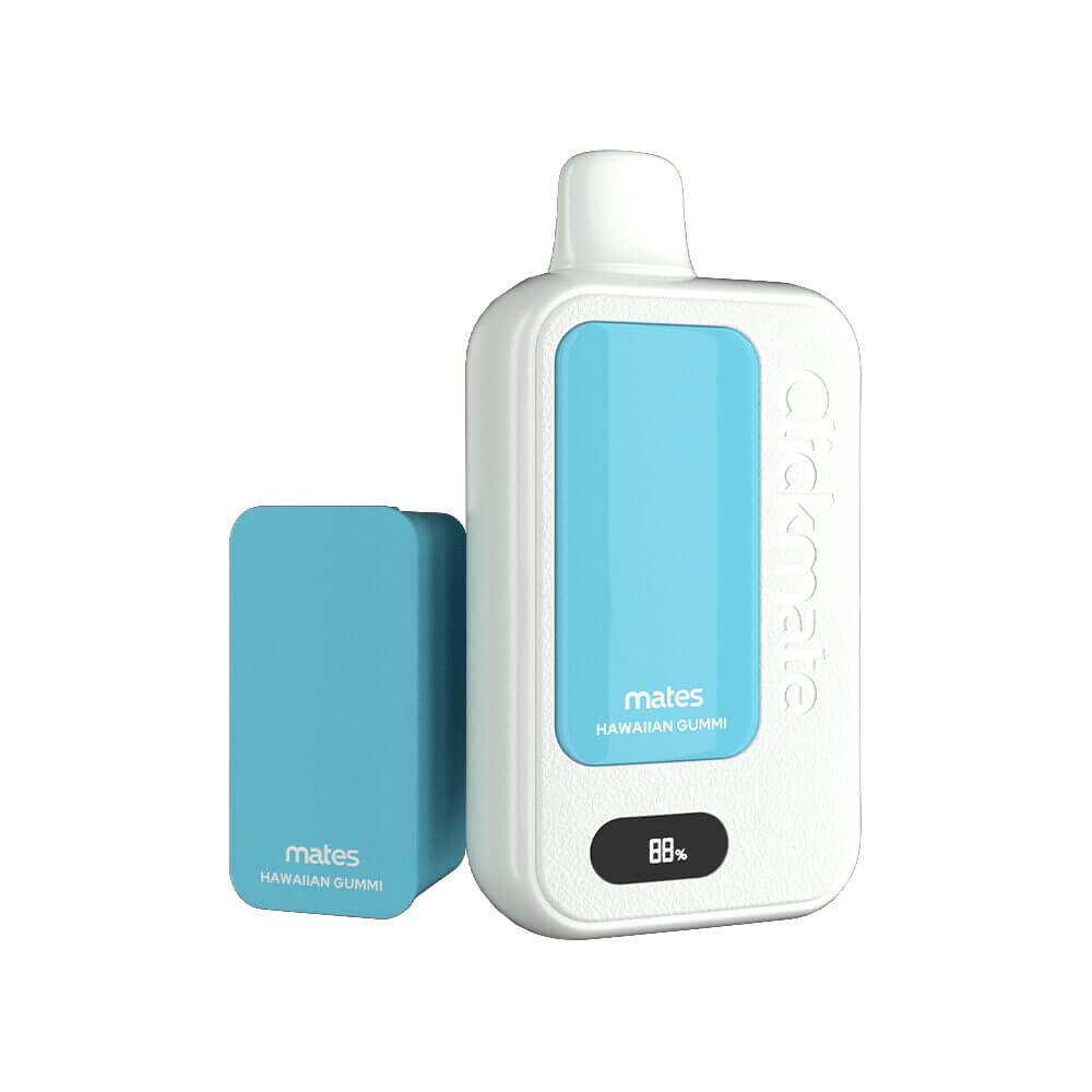 7Daze Clickmate 2% Disposable Starter Kit | 15000 Puffs | 18mL | MOQ 5 | Hawaiian Gummi