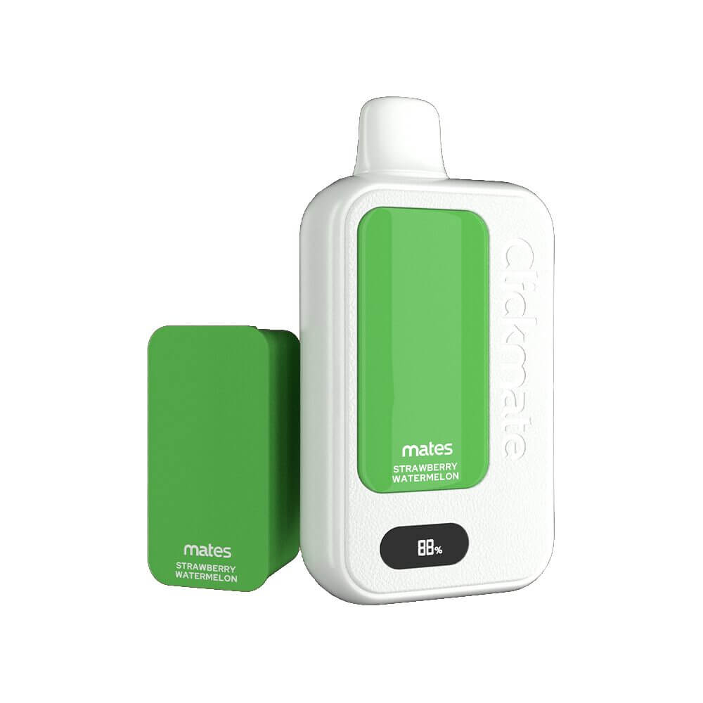 7Daze Clickmate Disposable Starter Kit | 15000 Puffs | 18mL | 50mg | MOQ 5 | Strawberry Watermelon