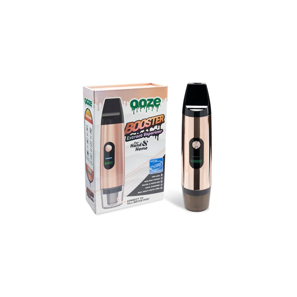 Ooze Booster 2-in-1 Wax Extract Vaporizer (1100mAh) Black Rose