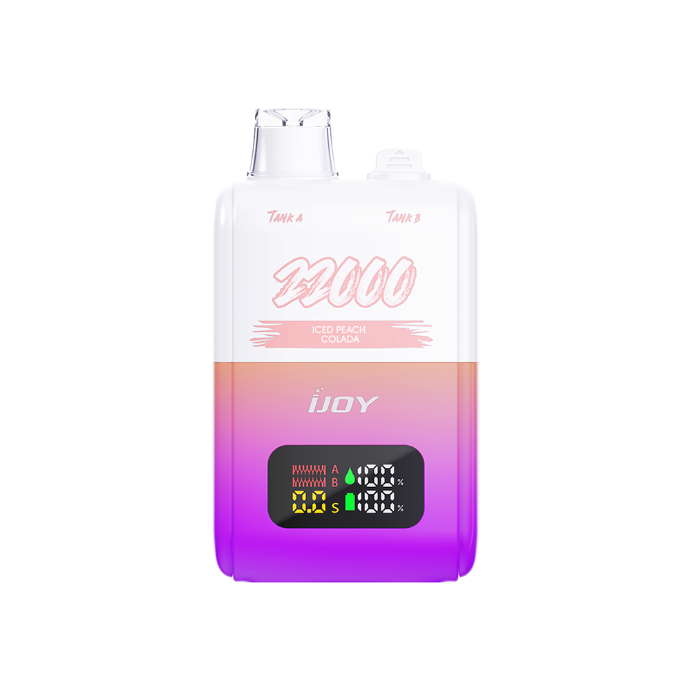 IJoy Bar SD22000 Disposable | 22000 Puffs | 30mL | 50mg | MOQ 5 | Iced Peach Colada
