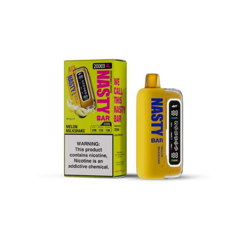 Nasty Bar XL Disposable | 20000 Puffs | 17mL | 50mg | MOQ 5 | Melon Milkshake with packaging