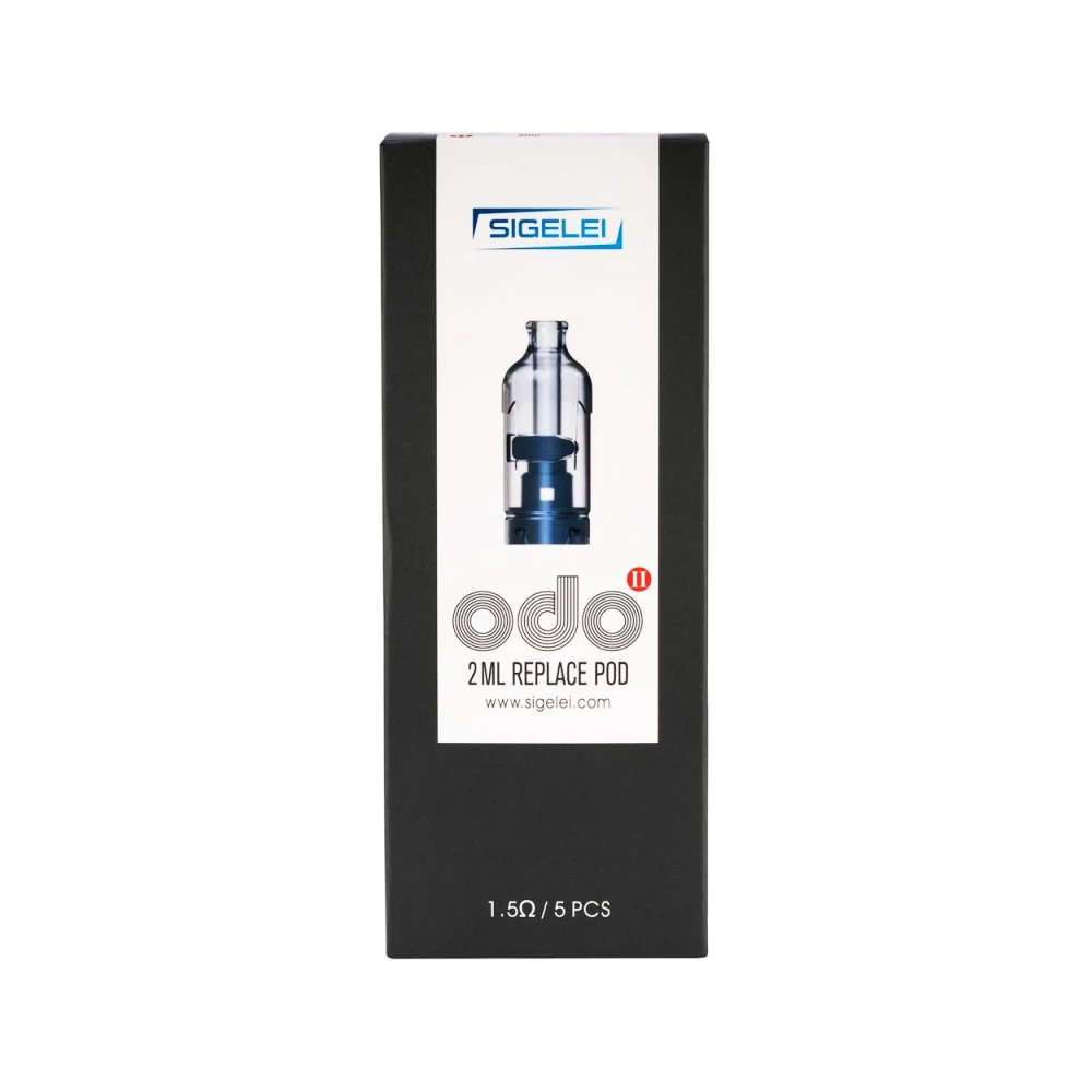 Sigelei Odo 2 Pods (5-Pack) with Packaging