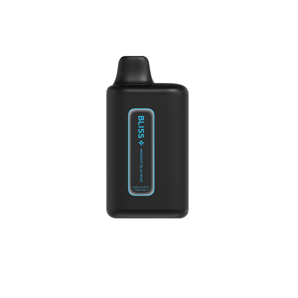 Bliss Bar Disposable | 6000 Puffs | 14mL | 50mg | Midnight Blue Razz