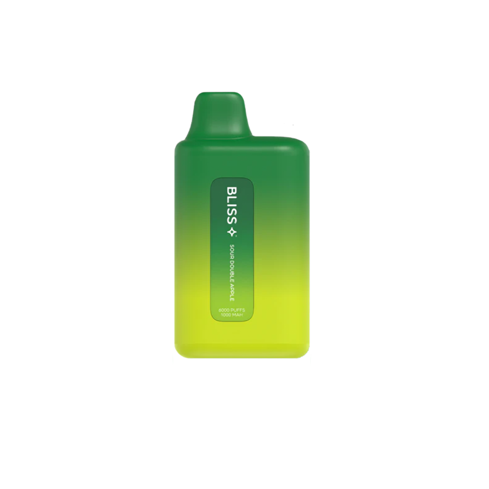 Bliss Bar Disposable | 6000 Puffs | 14mL | 50mg | Sour Double Apple