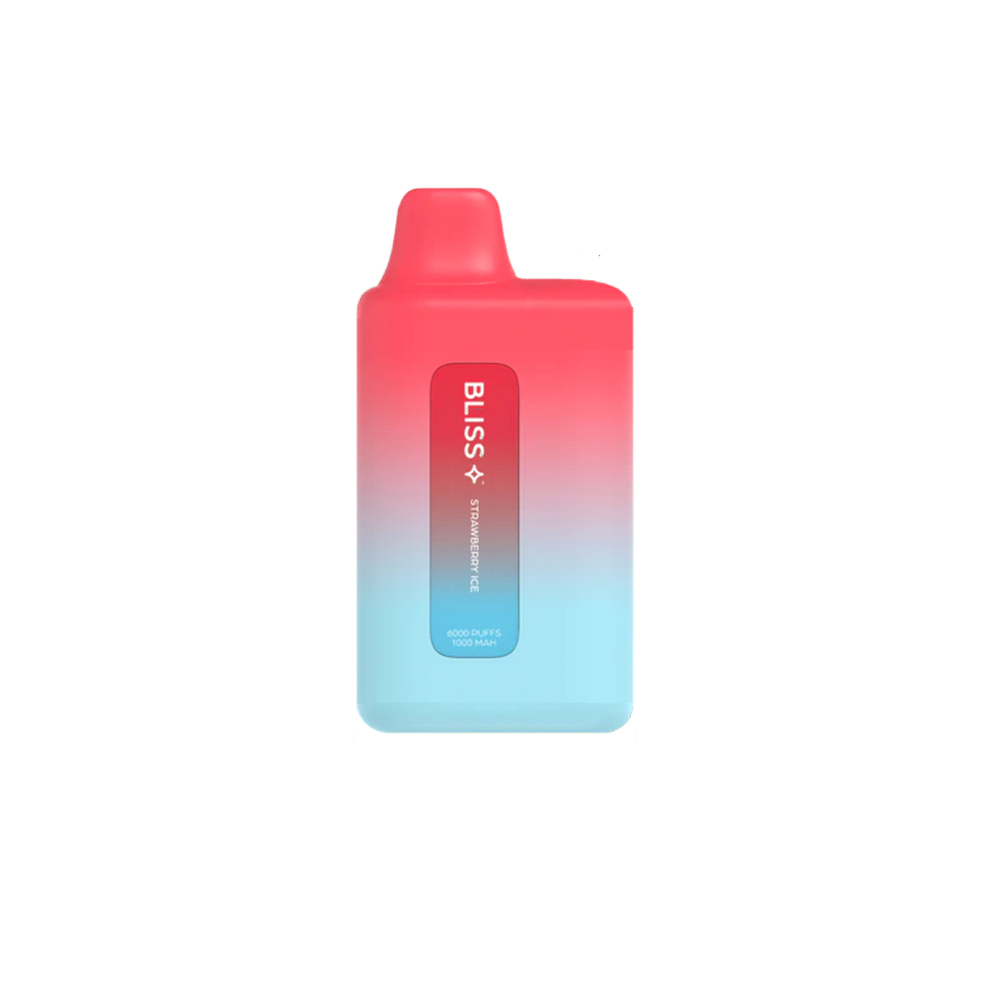 Bliss Bar Disposable | 6000 Puffs | 14mL | 50mg | Strawberry Ice