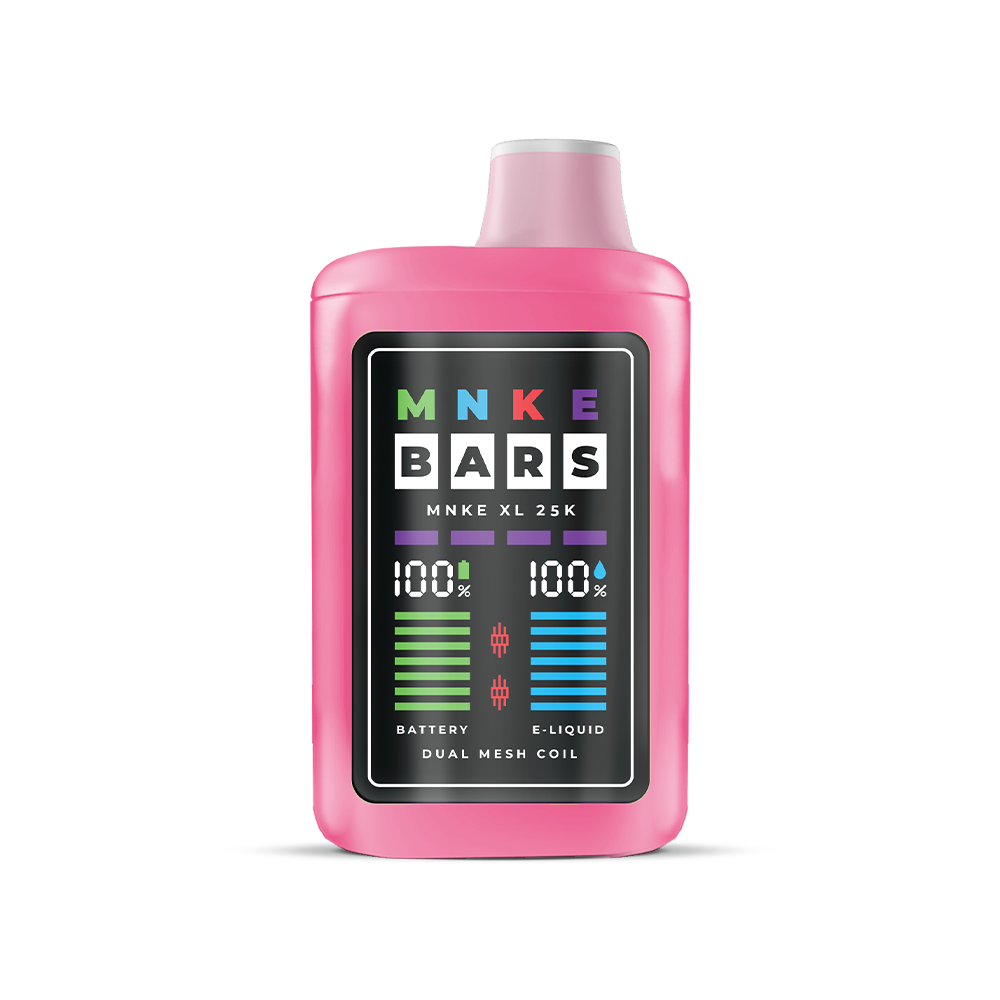 MNKE Bars XL ZERO Disposable | 25000 Puffs | 18mL | 0mg | MOQ 5 | Melons Iced