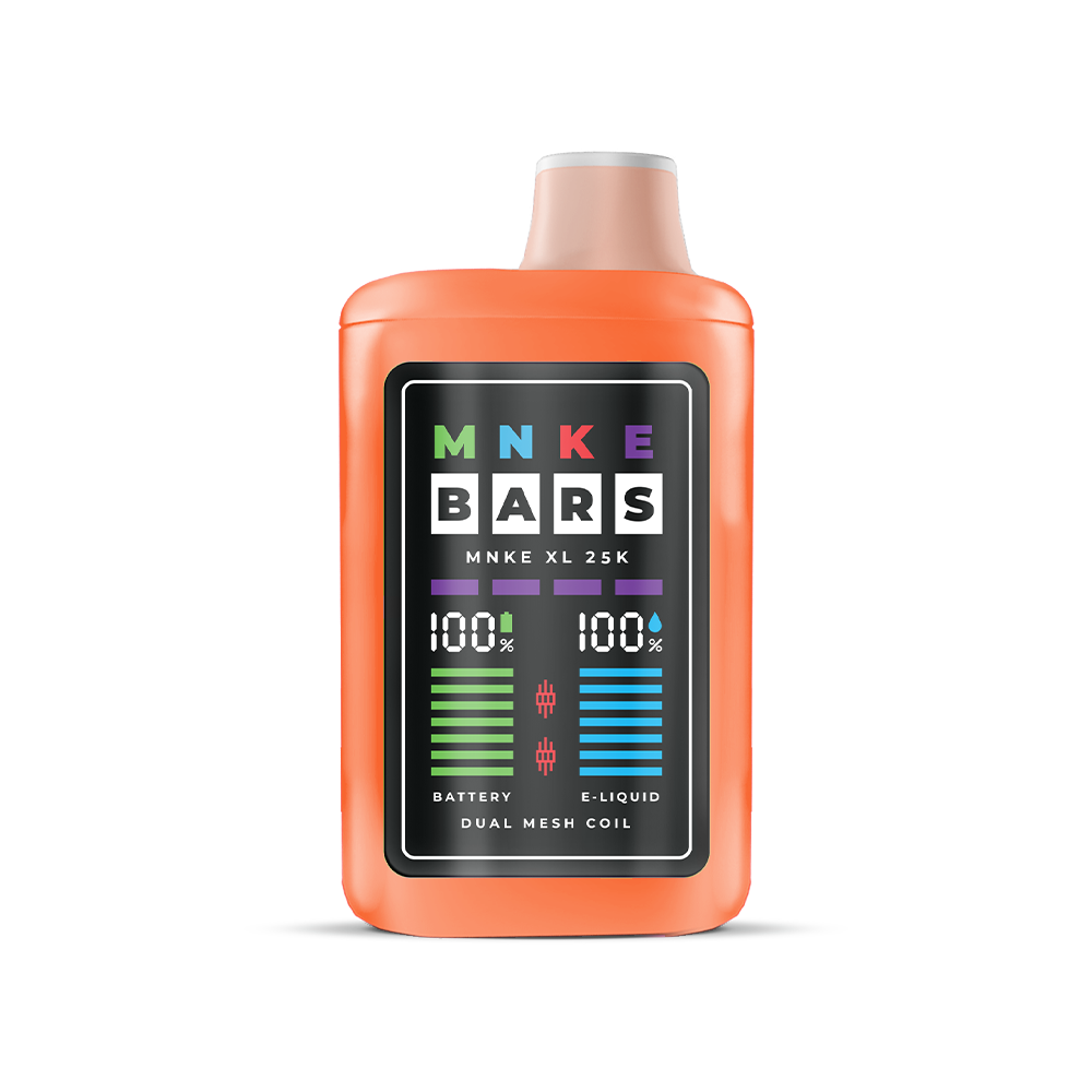 MNKE Bars XL ZERO Disposable | 25000 Puffs | 18mL | 0mg | MOQ 5 | Trapple Iced