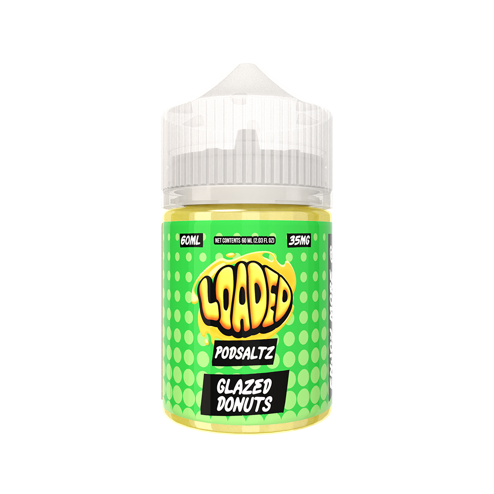 LOADED Salt Series E-Liquid 60mL (Salt Nic)- Glazed Donut