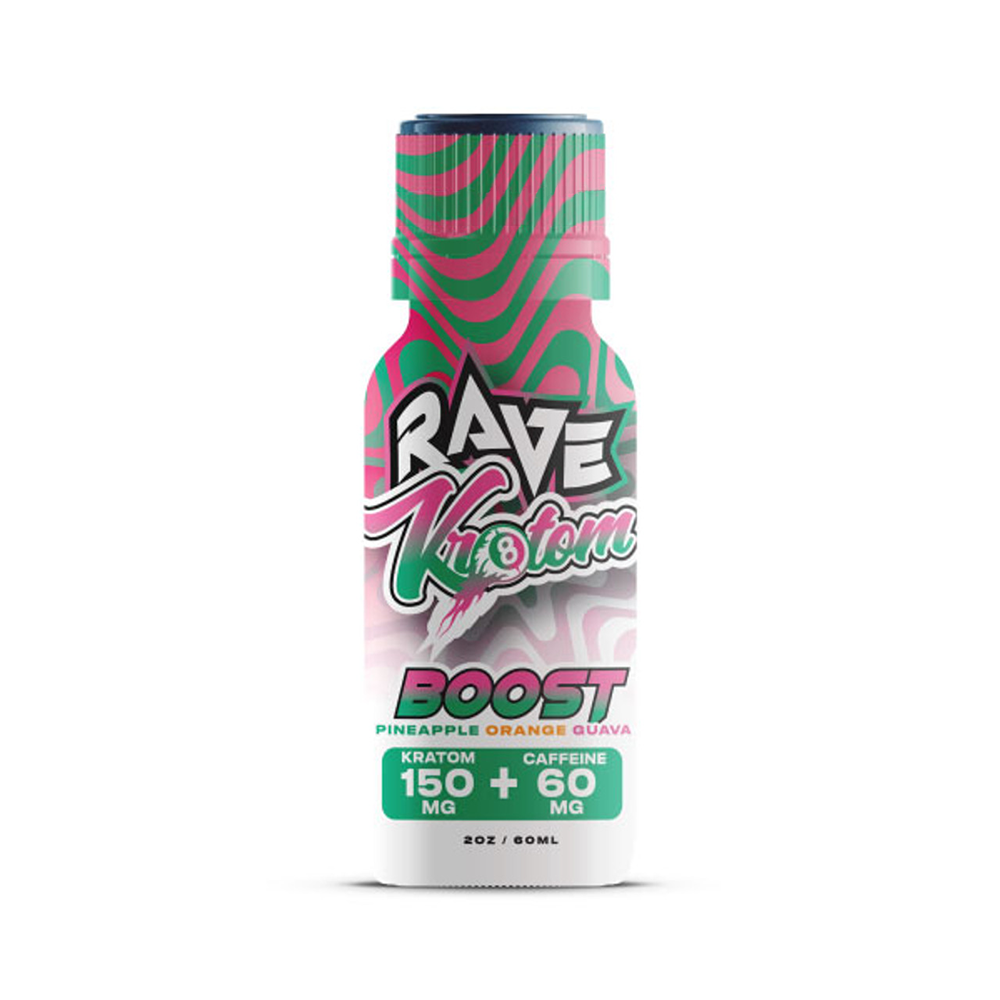 Rave Target Shot Kratom Liquid 60mL - Boost