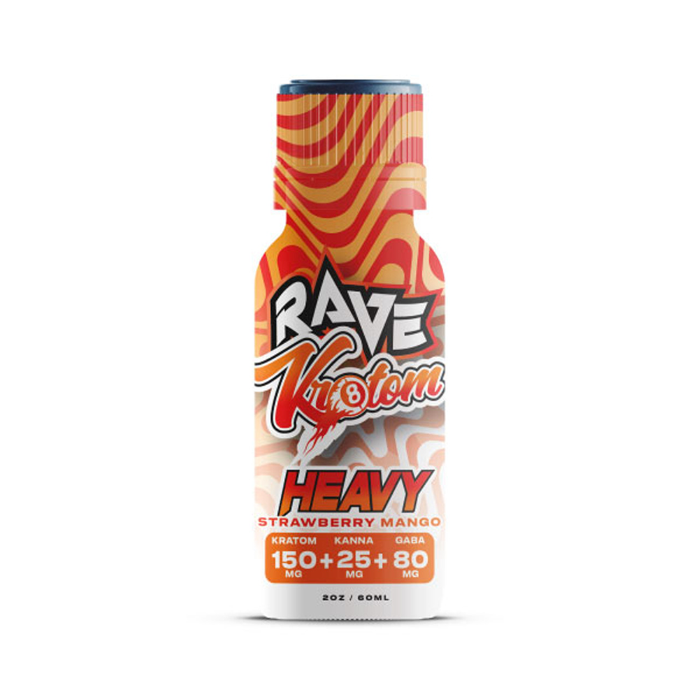 Rave Target Shot Kratom Liquid 60mL - Heavy