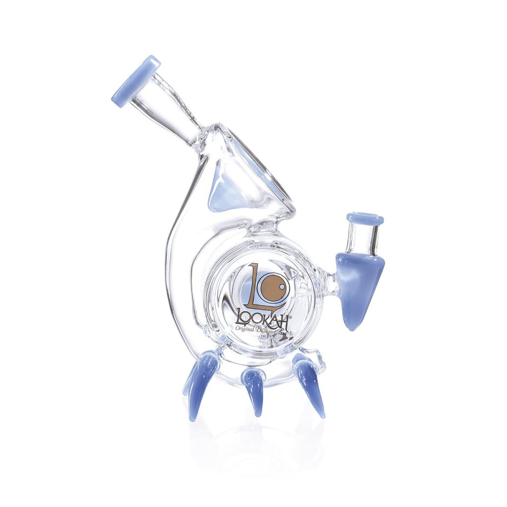 Lookah – Dab Rig 9 in Mini Cool Recycler Alien Stalker Water Pipe
- Blue