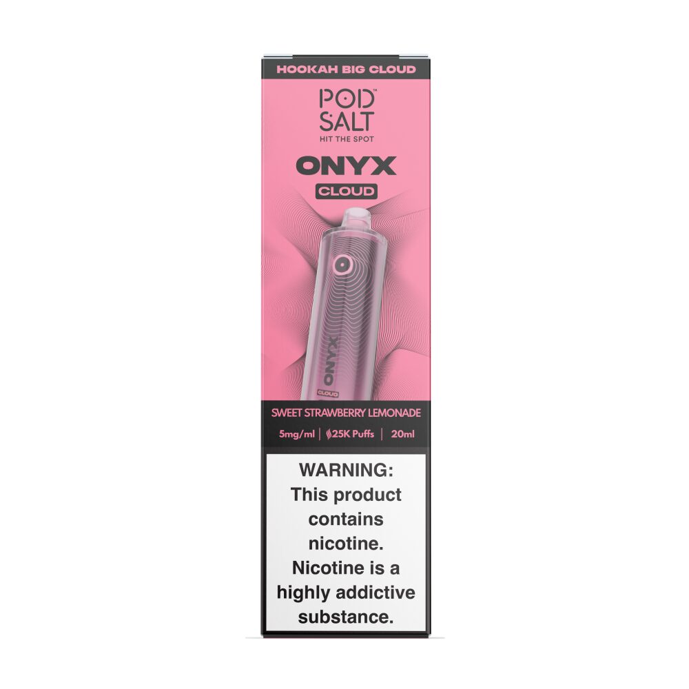 Onyx Cloud (Dispo) | (25000Puff) |(20mL) | MOQ 5 | Sweet Strawberry Lemonade